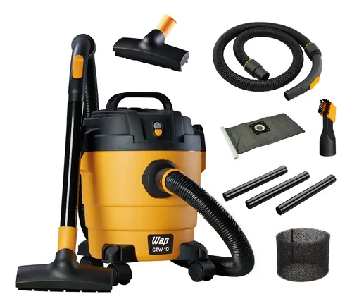 Imagem do produto Aspirador De Pó e Água Wap Gtw 10 Compacto 1400w 10 Litros Amarelo