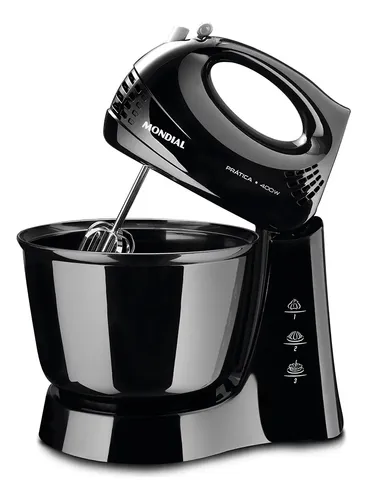 Imagem do produto Batedeira Prática Mondial Preto 400W B-44-B