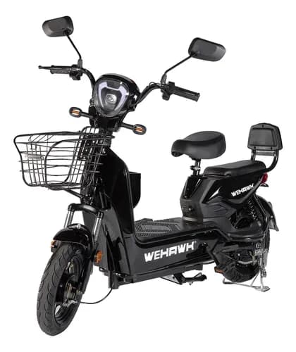 Imagem do produto Bicicleta Elétrica 800w Wehawk Sem Cnh Pré Montada Preto