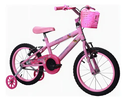 Imagem do produto Bicicleta Infantil Freedom Feminina Aro 16 Rosa para Meninas