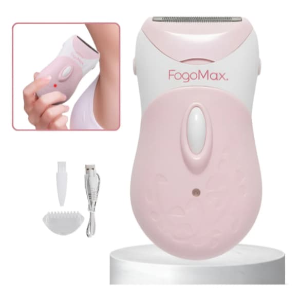 Imagem do produto Depilador Elétrico Feminino Lavável Recarregável Portátil Facial E Corporal