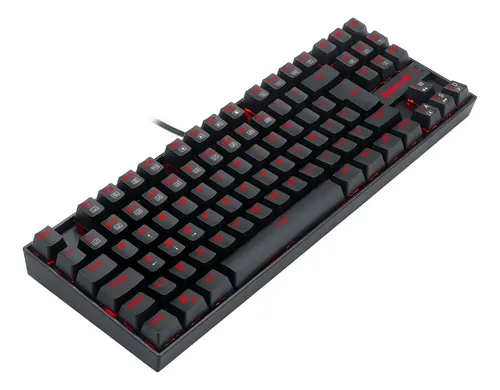 Imagem do produto Redragon Kumara Single Color Preto Switch Azul