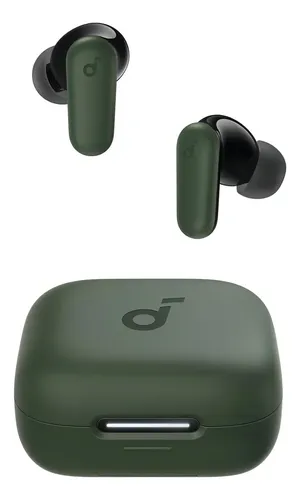 Imagem do produto Fone de Ouvido Bluetooth 5.4 soundcore P30i da Anker, Cancelamento de Ruído Adaptativo, Graves Poderosos, 45H de Reprodução, Estojo 2-em-1 com Suporte para Celular, IP54, Fone sem fio TWS, Verde