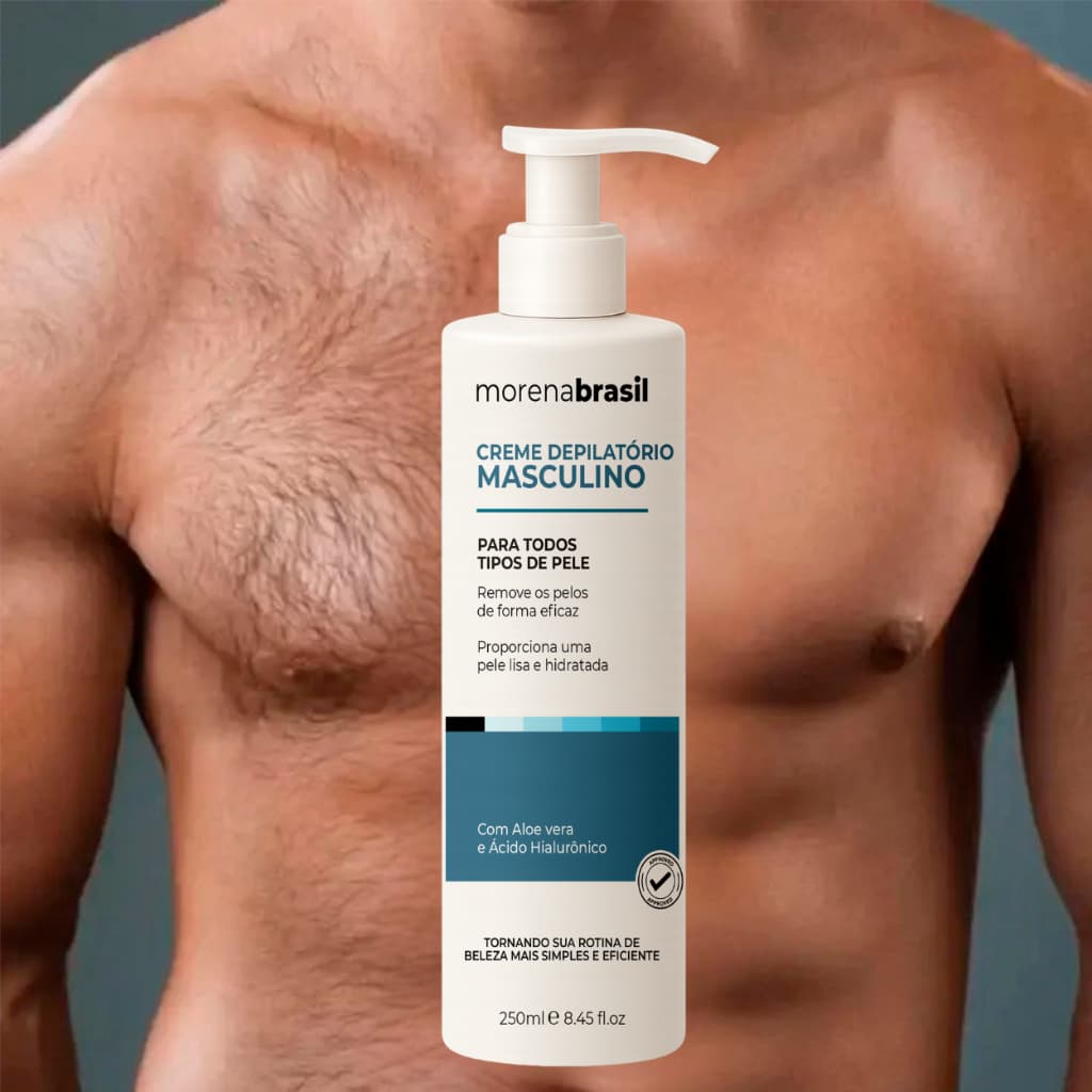 Imagem do produto Creme Depilatório Masculino – Remoção de Pelos Fácil e Sem Complicações